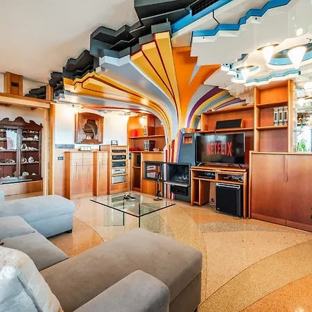 Ferienhaus Luxury Penthouse - Sauna, Garage, Office, Terrace *